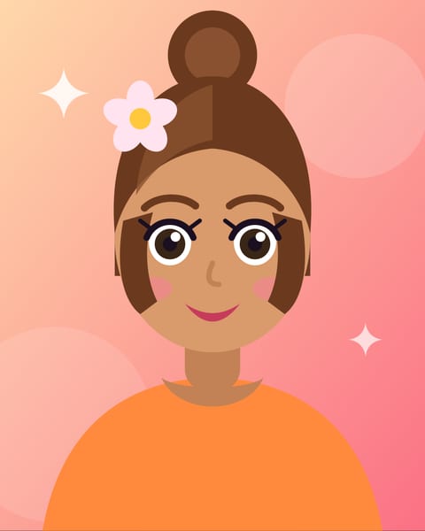 Illustrated portrait of Ira